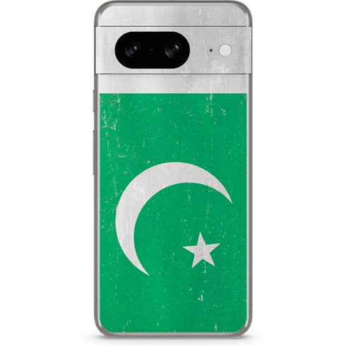 Pakistan Flag Distressed Google Pixel 8 Skin